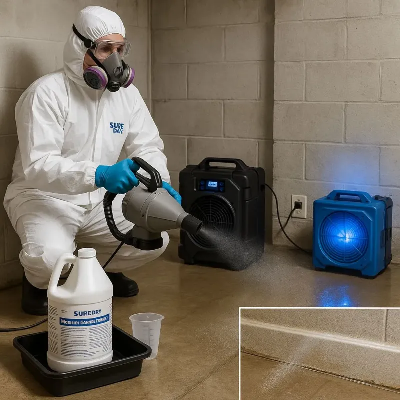 Sanitization and Odor Removal process in Wildomar, CA