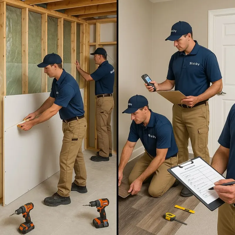 Repairs and Reconstruction process in Wildomar, CA